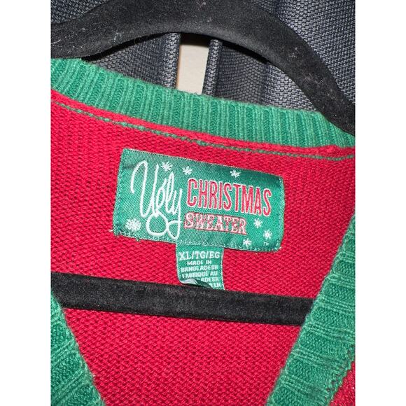 Ugly Christmas Sweater Xmas Size XL - Picture 2 of 3